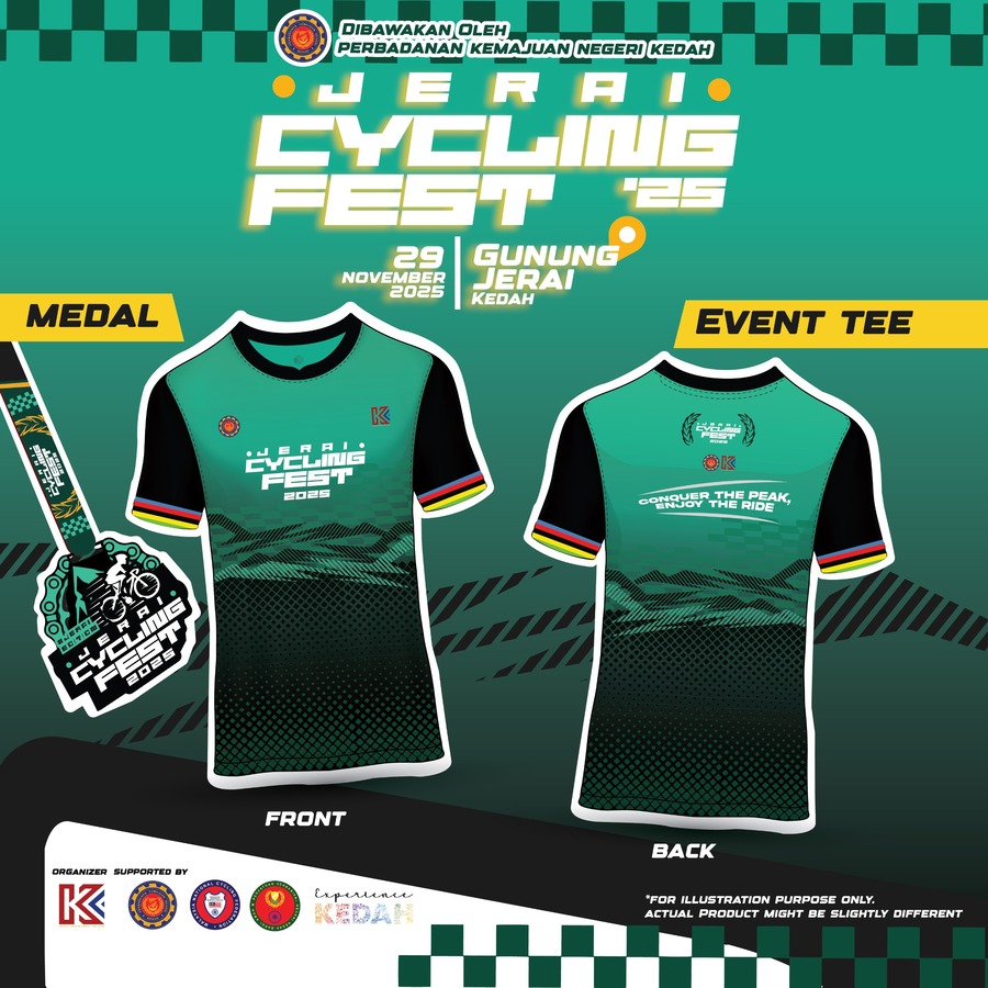 Event shirt and finisher medal
