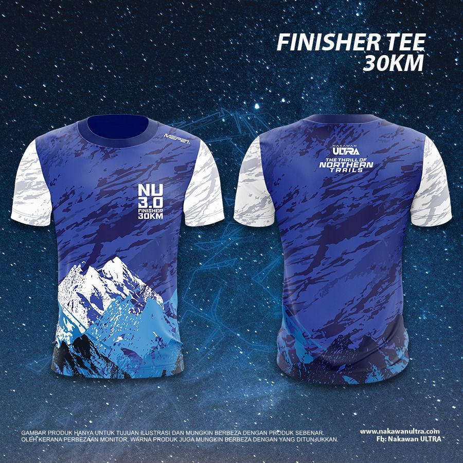 30 km finisher shirt