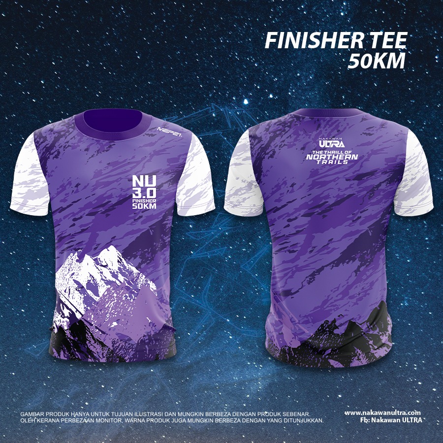 50 km finisher shirt