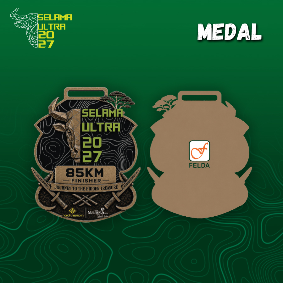 Selama Ultra 2027 finisher medal