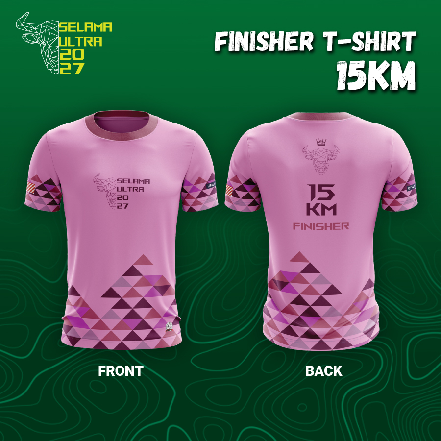Selama Ultra 2027 15 km finisher shirt
