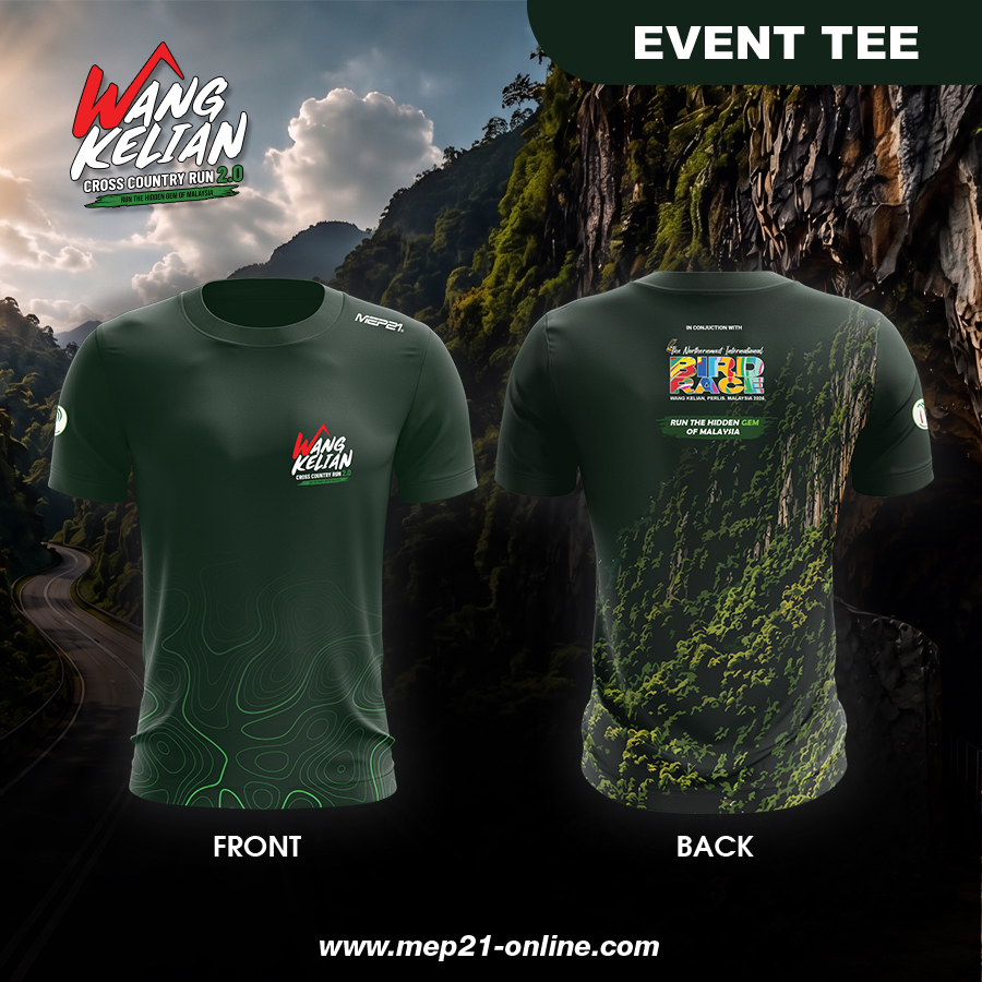 Wang Kelian Cross Country Run 2.0 event shirt