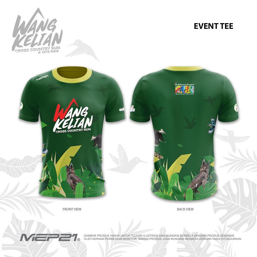 Event shirt for Cross Country Run