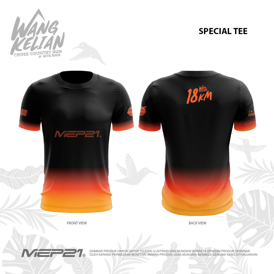 Special shirt for 18 km Cross Country Run