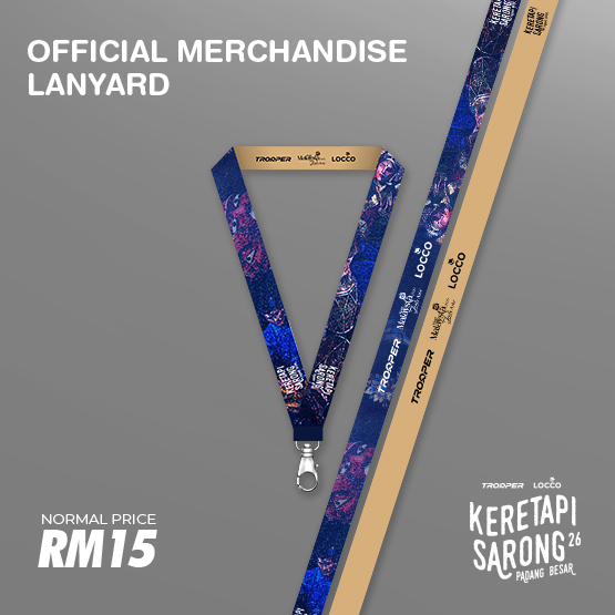 Keretapi Sarong Lanyard