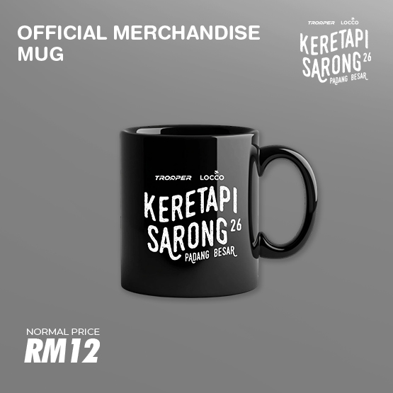 Keretapi Sarong Mug
