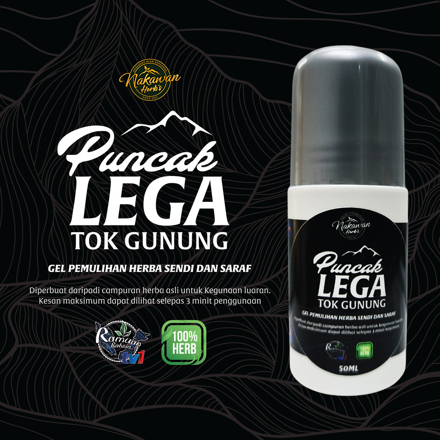 Gel Puncak Lega Tok Gunung