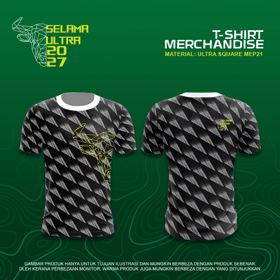 Selama Ultra 2027 t-shirt (Black & White)