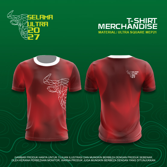 Selama Ultra 2027 t-shirt (Red)