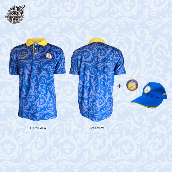 Yayasan Amal Tengku Hajah Budriah Perlis polo shirt + FREE cap & pin