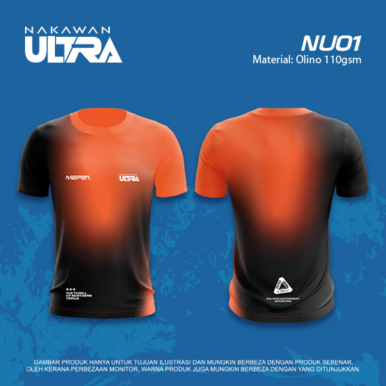 Nakawan Ultra t-shirt (Orange & Black)